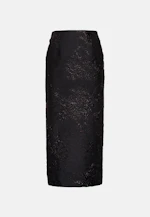 Jacquard Pencilskirt in Schwarz |  Seidensticker Onlineshop