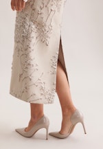 Jacquard Pencilskirt in Beige |  Seidensticker Onlineshop