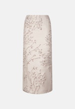 Jacquard Pencilskirt in Beige |  Seidensticker Onlineshop