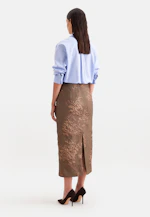 Jacquard Pencilskirt in Braun |  Seidensticker Onlineshop
