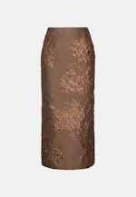 Jacquard Pencilskirt in Braun |  Seidensticker Onlineshop