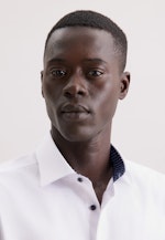 Comfort Business Hemd Uni in Weiß |  Seidensticker Onlineshop