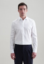 X-Slim Business shirt Uni in Weiß |  Seidensticker Onlineshop