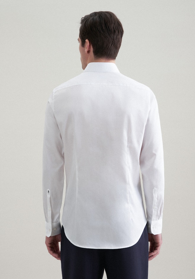 X-Slim Business Hemd Uni in Weiß | Seidensticker Onlineshop