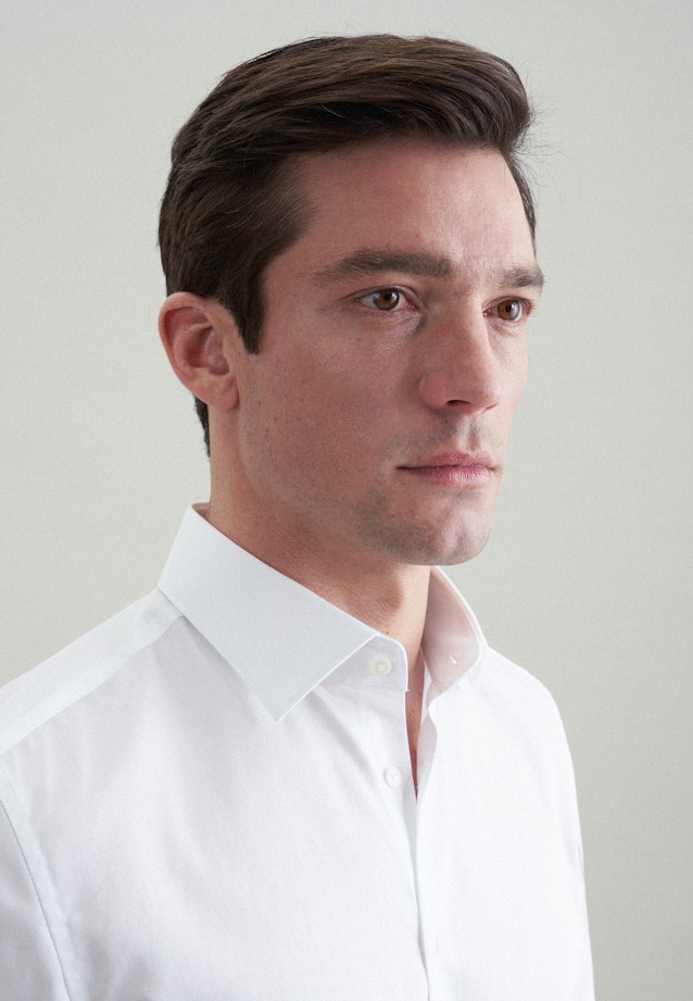 X-Slim Business shirt Uni in Weiß |  Seidensticker Onlineshop