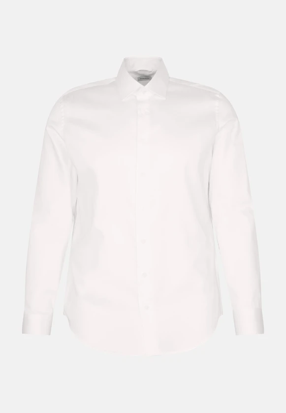 X-Slim Business shirt Uni in Weiß |  Seidensticker Onlineshop
