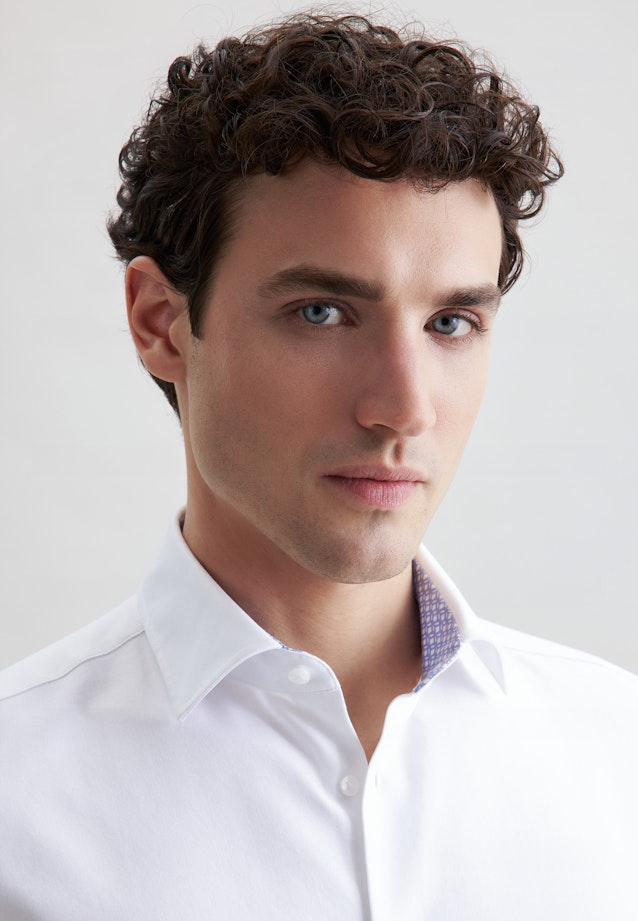 X-Slim Performance shirt Uni in Weiß |  Seidensticker Onlineshop