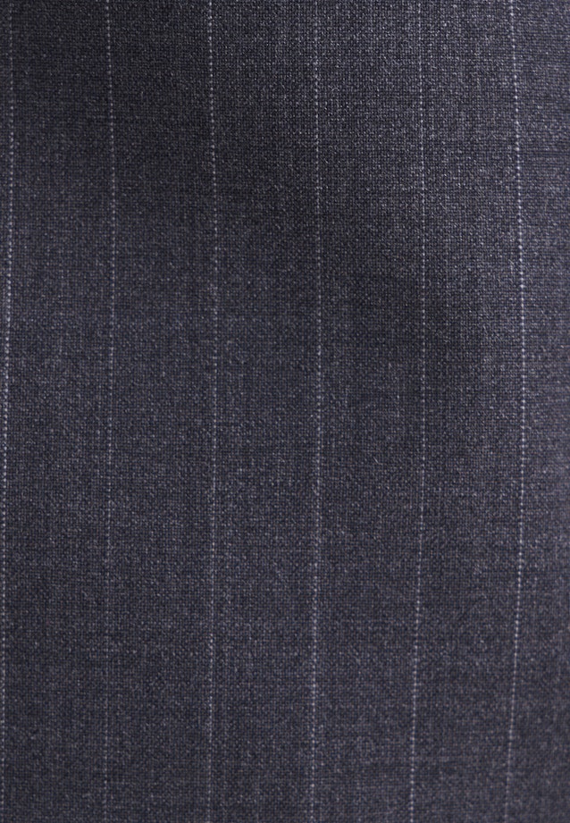 Zweireihiger Blazer mit Pattentaschen aus einer Wollmischung in Grau |  Seidensticker Onlineshop