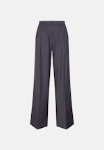 Bundfaltenhose aus einer Wollmischung in Grau |  Seidensticker Onlineshop