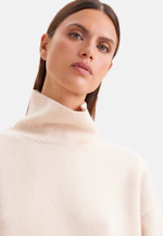 Pull en laine roulée en laine et cachemire in Beige |  Seidensticker Onlineshop
