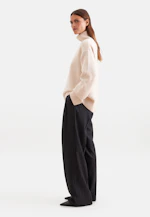 Pull en laine roulée en laine et cachemire in Beige |  Seidensticker Onlineshop