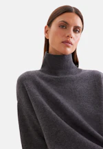 Pull en laine roulée en laine et cachemire in Gris |  Seidensticker Onlineshop