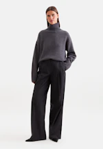 Pull en laine roulée en laine et cachemire in Gris |  Seidensticker Onlineshop