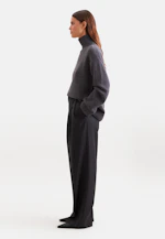 Pull en laine roulée en laine et cachemire in Gris |  Seidensticker Onlineshop