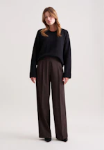 Pull carré en laine et cachemire in Noir |  Seidensticker Onlineshop