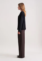 Pull carré en laine et cachemire in Noir |  Seidensticker Onlineshop