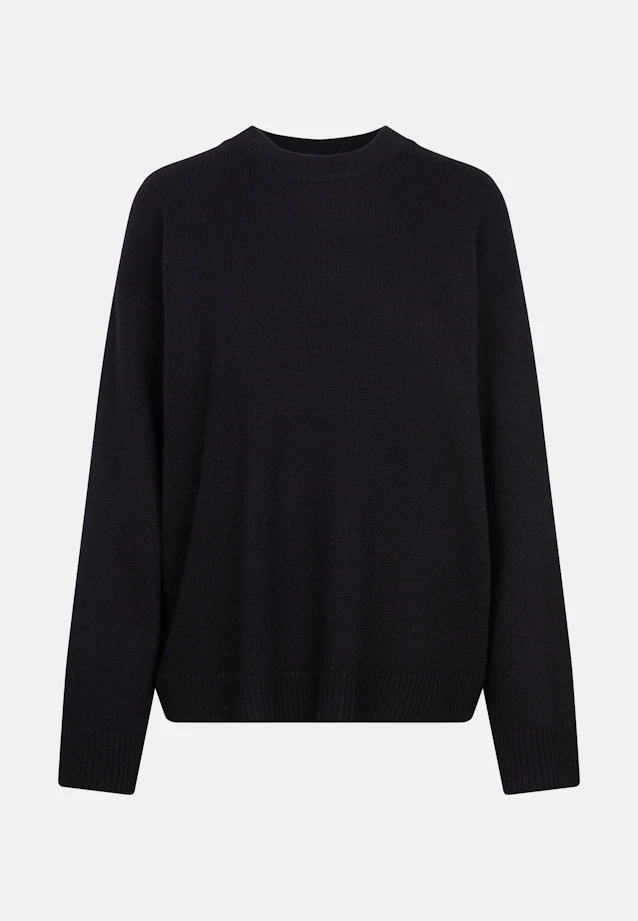 Pull carré en laine et cachemire in Noir |  Seidensticker Onlineshop