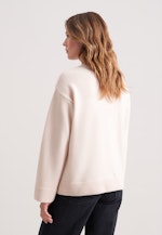 Boxy-Pullover aus Wolle und Kaschmir in Beige |  Seidensticker Onlineshop