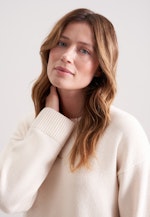 Boxy-Pullover aus Wolle und Kaschmir in Beige |  Seidensticker Onlineshop