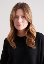 Boxy-Pullover aus Wolle und Kaschmir in Schwarz |  Seidensticker Onlineshop