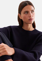 Pull carré en laine et cachemire in Bleu Foncé |  Seidensticker Onlineshop