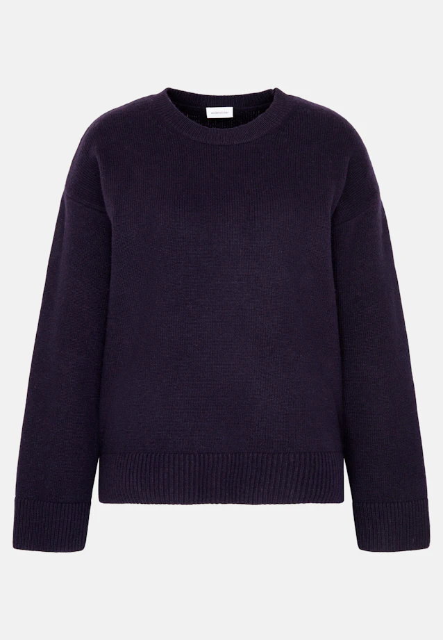 Pull carré en laine et cachemire in Bleu Foncé |  Seidensticker Onlineshop