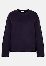 Boxy sweater in wool and cashmere in Dunkelblau |  Seidensticker Onlineshop