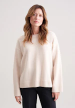 Pull carré en laine et cachemire in Beige |  Seidensticker Onlineshop
