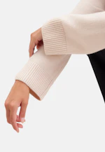 Boxy sweater in wool and cashmere in Beige |  Seidensticker Onlineshop