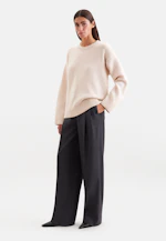 Boxy sweater in wool and cashmere in Beige |  Seidensticker Onlineshop
