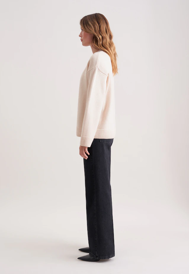 Pull carré en laine et cachemire in Beige |  Seidensticker Onlineshop