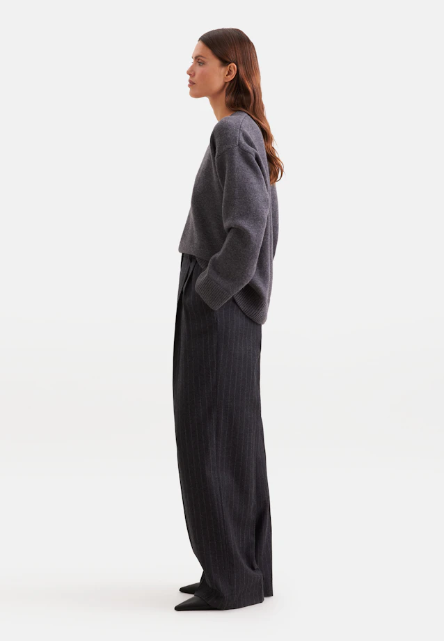 Pull carré en laine et cachemire in Gris |  Seidensticker Onlineshop