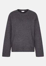 Boxy sweater in wool and cashmere in Grey |  Seidensticker Onlineshop