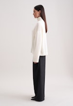 Oversized Rollkragenpullover aus Wolle und Mohair in Ecru |  Seidensticker Onlineshop