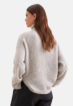 Oversized Rollkragenpullover aus Wolle und Mohair in Grau |  Seidensticker Onlineshop