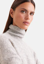 Pull à col roulé en laine et mohair oversize in Gris |  Seidensticker Onlineshop