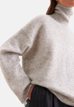 Pull à col roulé en laine et mohair oversize in Gris |  Seidensticker Onlineshop