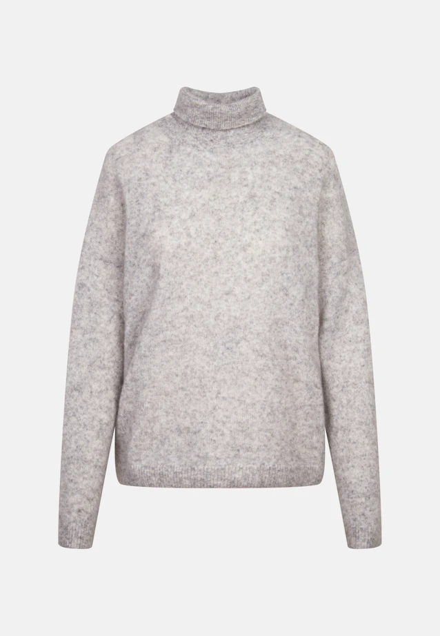 Pull à col roulé en laine et mohair oversize in Gris |  Seidensticker Onlineshop