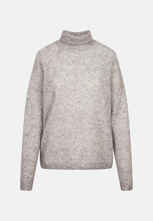 Pull à col roulé en laine et mohair oversize in Gris |  Seidensticker Onlineshop