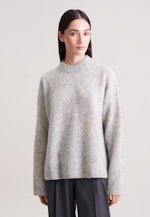 Oversized Pullover aus Wolle und Mohair in Grau |  Seidensticker Onlineshop