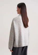 Oversized Pullover aus Wolle und Mohair in Grau |  Seidensticker Onlineshop