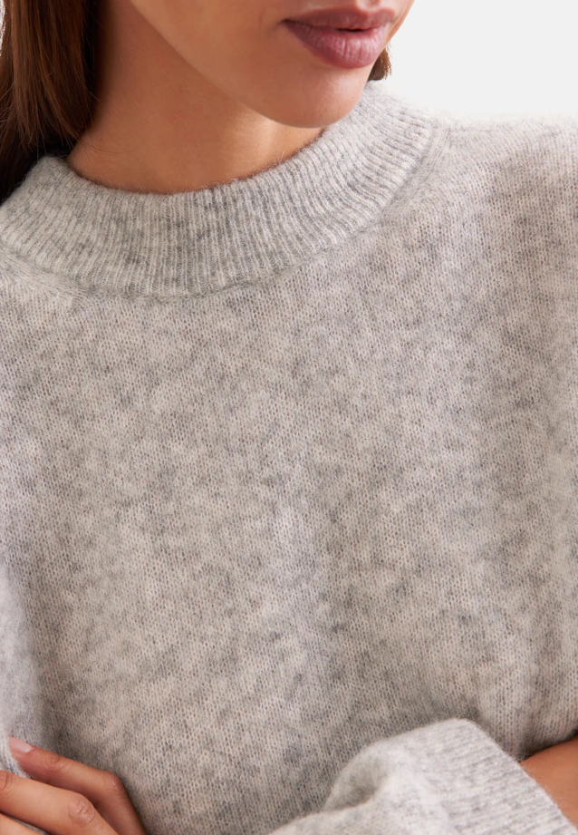 Pull oversize en laine et mohair in Gris |  Seidensticker Onlineshop