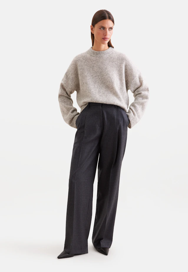 Pull oversize en laine et mohair in Gris |  Seidensticker Onlineshop