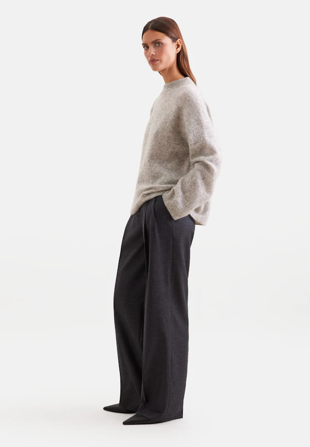 Pull oversize en laine et mohair in Gris |  Seidensticker Onlineshop