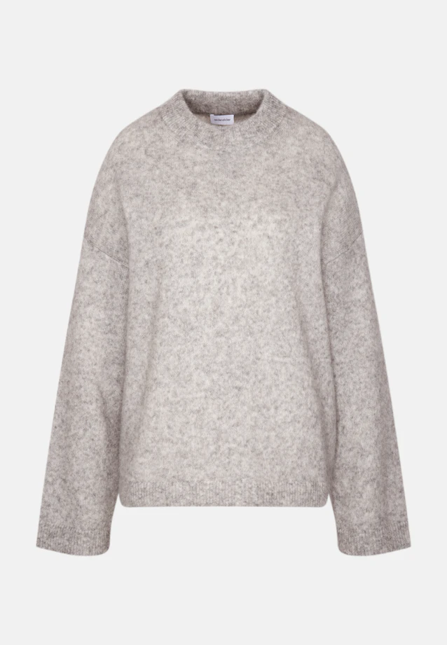 Pull oversize en laine et mohair in Gris |  Seidensticker Onlineshop
