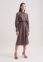 Midikleid mit Gürtel in Braun |  Seidensticker Onlineshop