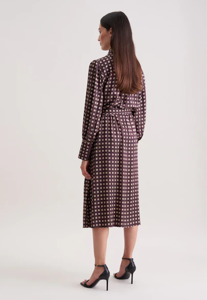 Belted midi dress in Braun |  Seidensticker Onlineshop