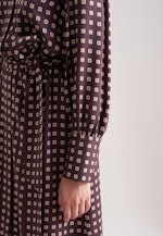 Midikleid mit Gürtel in Braun |  Seidensticker Onlineshop