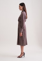 Midikleid mit Gürtel in Braun |  Seidensticker Onlineshop