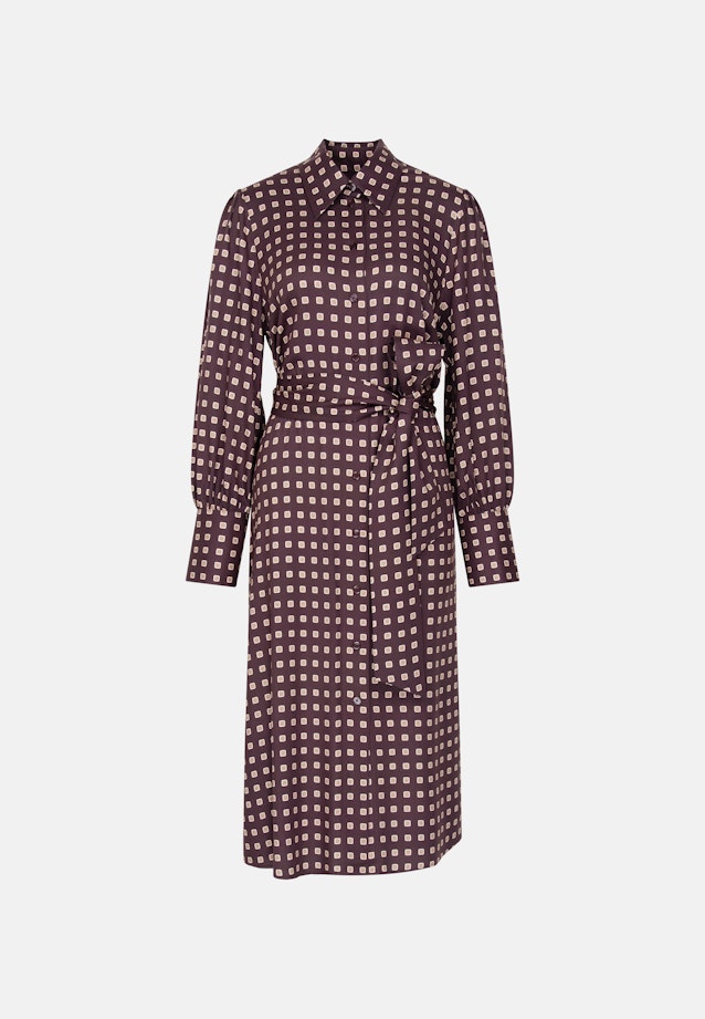 Midikleid mit Gürtel in Braun |  Seidensticker Onlineshop